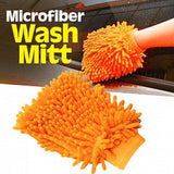 Pack of 2 Microfiber Car Wash Washing Cleaning Glove And King Tools Auto Tow Rope  Multi-Colour | 24HOURS.PK