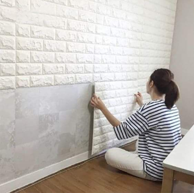 Pack Of 2 Brick wall sheet  70cm (27.56in)