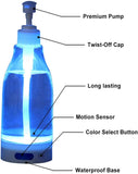 LED Light Wireless Soap Dispenser 7 Colors Motion Activated and 10 Inch Light Detection