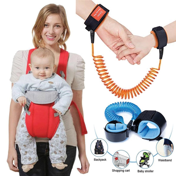 Pack of 2 Baby Carrier Bag And Baby Child Anti Lost Wrist Strap | 24HOURS.PK