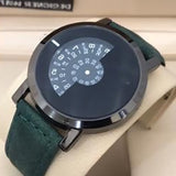 Creative Pattern Camera Concept Short Simple Special Digital Disks Hands Fashion Watch For Unisex Green 8563 | Abdul Basit Janjee