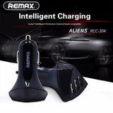 Remax Alien 3 Ports USB Car Charger | 24HOURS.PK