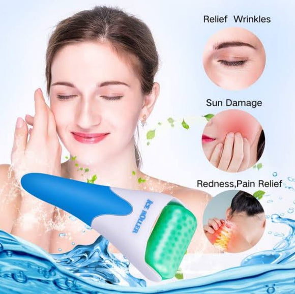 Ice Roller for Face & Eye, Puffiness, Migraine, Pain Relief and Minor Injury, Skin Care Products