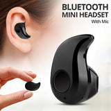 Pack of 2 Spark S530 Mini Bluetooth Headset With Mic, Black & Sunglasses Bluetooth Wireless Headsets | 24HOURS.PK