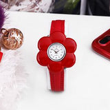 20Pcs Interchangeable Multi-Color Strap & Heart Shape Bezel Watch for Women | 24HOURS.PK