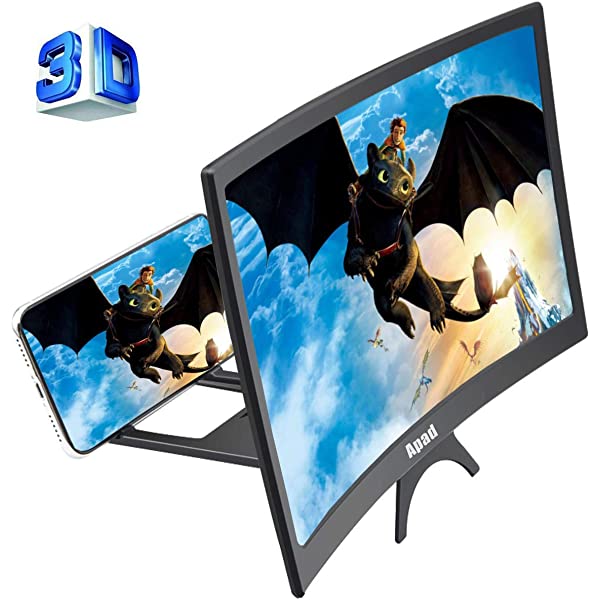 Curved Screen Mobile Phone Amplifier 12 Inch