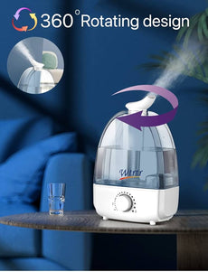 UltraSonic Humidifier Led Night Light Quiet Operation