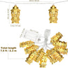 Led String Metallic Lights - Battery operated lights for Ramadan decorations