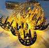 Ramadan String Lights l Eid String Lights l Crescent moon LED Lights For Ramadan Decoration