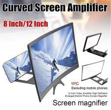 Curved Screen Mobile Phone Amplifier 12 Inch