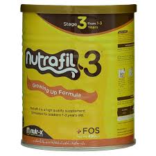 Nutrafil 3 MILK POWDER 400GM TIN