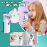 Mesh Nebulizer | Quiet and Portable, Power | JSL-W303 302 301 Portable Nebulizer Ultrasonic Mesh Atomizer (Kids & Adult))