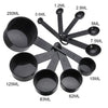Pack of 3 Food Strainer Skimmer Mesh Strainer & 5 Large + 5 Small Cup Spoon - Measuring Cup and Spoons Set | 24HOURS.PK