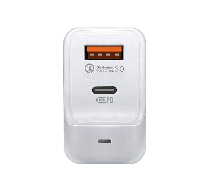 PD + Quick Charge 3.0 18W Wall Charger
