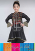 Lollypop Peach Kids kurti junior black