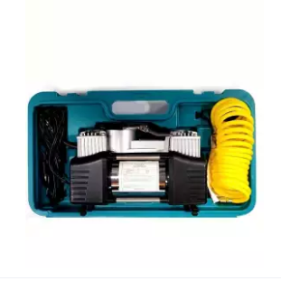 Car Air Compressor Double With Tools | 24HOURS.PK