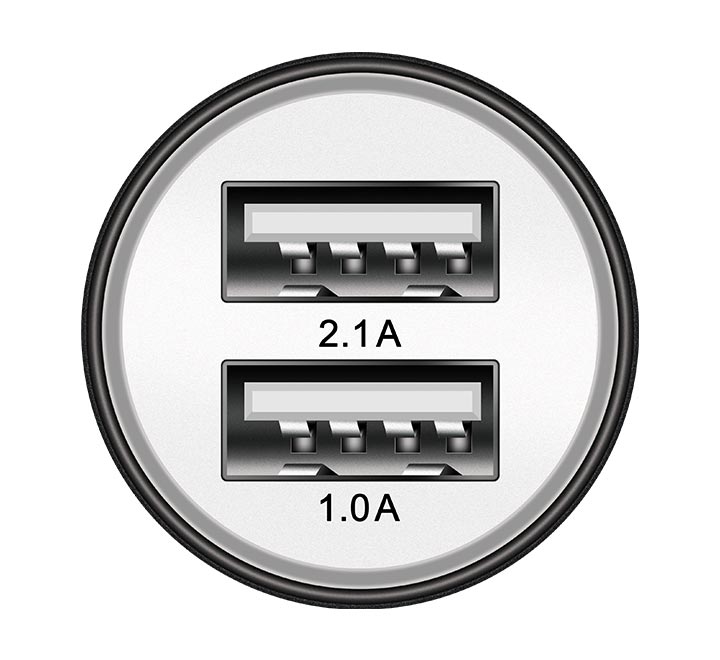 Dual Port USB 2.1A Car Charger