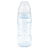 Nuk First Choice Bottle and Nipple 300ml Blue 10125129 | 24hours.pk