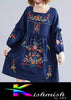Kishmish Blue embroidery Kurti For Her