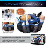 8 Pockets Breathable Travel Sized Shower Caddy( Mesh,8 Pocket, Portable, Quick Dry, Rustproof) | 24hours.pk