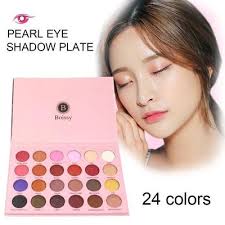 BOISSY 24 Color Shimmer Glitter Luxury Golden Nude Eyeshadow Powder Palette Matte Eyeshadow Cosmetic Makeup | 24hours.pk