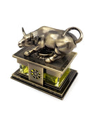 Auto perfume fragrance bronze wall street bull car perfume bottle - Lemon | 24HOURS.PK