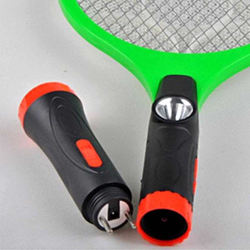 Electric LED Bug Fly Mosquito Zapper Swatter 2 In 1 | 24HOURS.PK