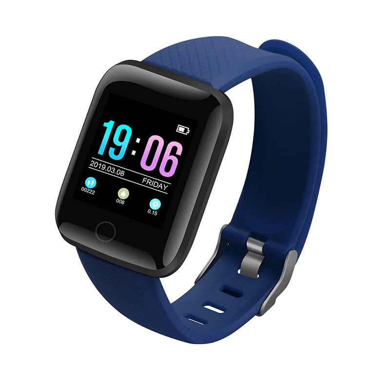 New Style D13 Bracelet for Men Blood Pressure  Heart Rate Monitor Fitness Tracker Sports Smart Watch For Unisex Random Color | 24hours.pk