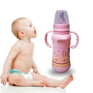 Pack of 2 Baby Feeding Bottle Milk Bottle Pink | 24HOURS.PK