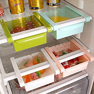 Pack of 3 Fridge Storage Rake Freezer Food Storage Box (2004) | 24hours.pk