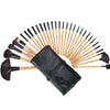 32 Pcs Professional Series Makeup Brush Set With Leather Pouch | 24HOURS.PK