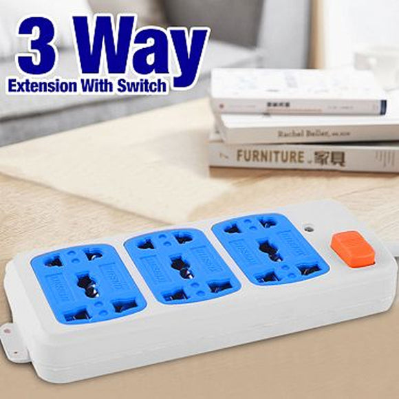 iTouch 3 Way Extension With Switch & 1.5 Meter Cable | 24hours.pk