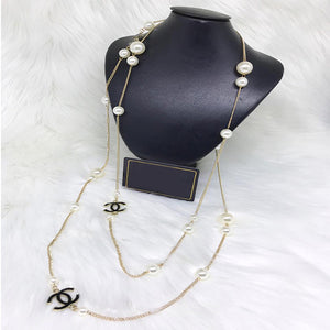 New Chain with Pearls Necklace | 24HOURS.PK