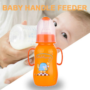 Pack of 2 Baby Feeding Bottle Milk Bottle Orange | 24HOURS.PK