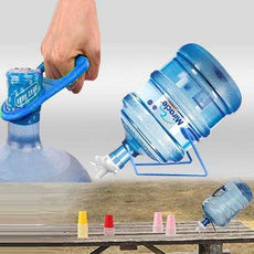 Pack of 2 Multi-Purpose Labor Saver Bottled Water Can Lifter Tool Portable Pure Bucket Handle and 19ltr Bottle Stand | 24HOURS.PK