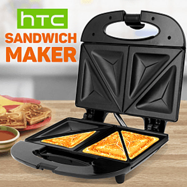 2 Slice Non-Stick Coated Plate Sandwich Maker