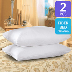 Dream 2 Pcs Fiber bed Pillows | 24hours.pk