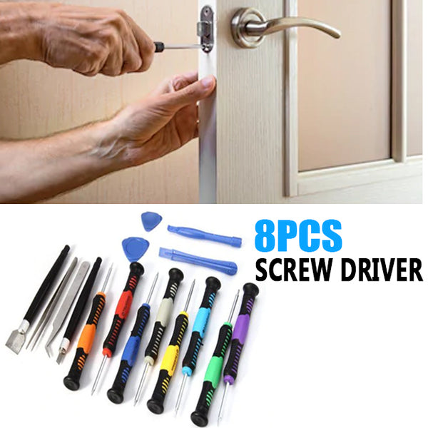 Pack of 2 Versatile Screwdrivers Set 2811 & Jacckly Professional Tool Kit with Storage Box 0225 | 24HOURS.PK