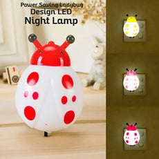Pack of 2 Ex New Fashionable Multi-Color Power Saving Different Design LED Night Lamp, US Plug (1023) | 24hours.pk