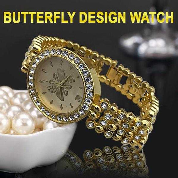 Butterfly Design Watch For Womens | 24HOURS.PK
