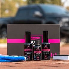 Flamingo 3 in 1 7H Car Nano Ceramic Coating Kit | 24HOURS.PK