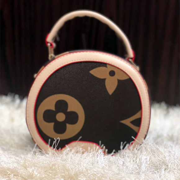 Rounded Circle Bag For Women Light Brown | 24HOURS.PK