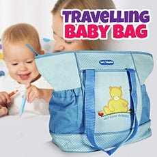 Baby Kingdom Travelling Bag, AK-014 Light Blue | 24HOURS.PK