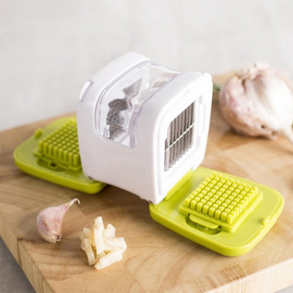 The Garlic Cube Slice Mince Garlic Press Chopper | 24HOURS.PK