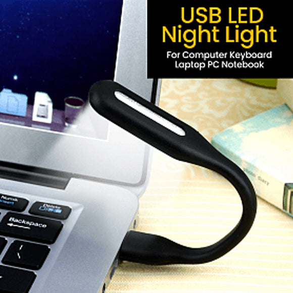 Pack of 4 Unique USB LED Night Light Lamp For Computer Keyboard Laptop (1122) | 24HOURS.PK