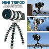 Pack of 2 Random Color Flexible Hanging Neck Lazy Smartphone Holder Stand And  Mini Tripod with Flexible Octopus Legs | 24HOURS.PK