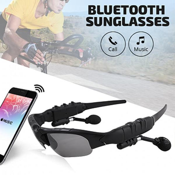 Pack of 2 Spark S530 Mini Bluetooth Headset With Mic, Black & Sunglasses Bluetooth Wireless Headsets | 24HOURS.PK