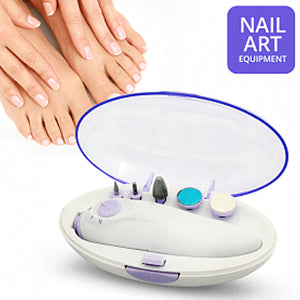 Professional Nail Art Equipment Electric Nail Drill Pen Sharp Bi-Rotation Manicure & Pedicure Set | 24HOURS.PK