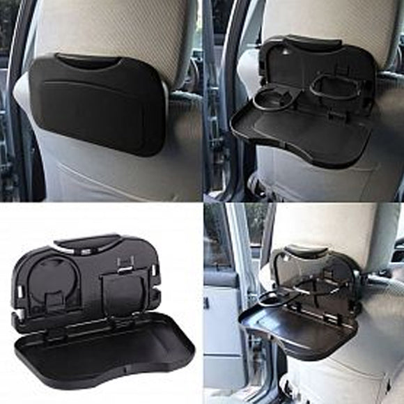 Pack of 2 Folding Auto Cup Holder Car Back Seat Table Auto Travel Dask (1120) | 24HOURS.PK