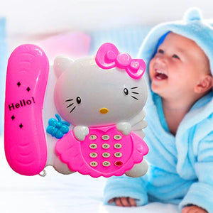 Hello Kitty Learning Phone/Telephone Learning & Development Toys For Kids | 24hours.pk